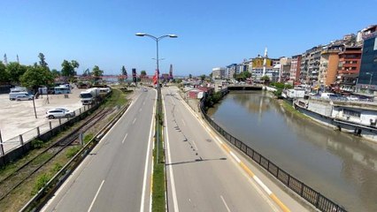 Zonguldak'ta son kısıtlamada sokaklarda sessizlik hakim