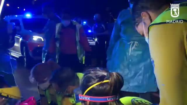 Muere un joven de 22 años en un accidente de moto en la calle Sinesio Delgado de Madrid