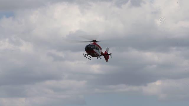 Son dakika haberleri! Ambulans helikopter Meliha bebek için havalandı