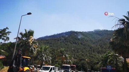Marmaris'teki orman yangını kontrol altına alındı