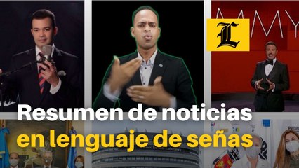 Resumen de noticias en lenguaje de señas