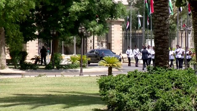 BAĞDAT - Mısır Cumhurbaşkanı Abdülfettah el Sisi, üçlü zirve için Irak'ta (2)