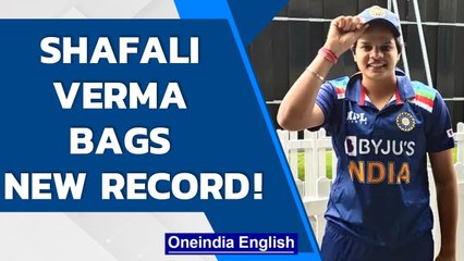 Shafali Verma becomes youngest Indian cricketer to play in all formats| BCCI| Oneindia News