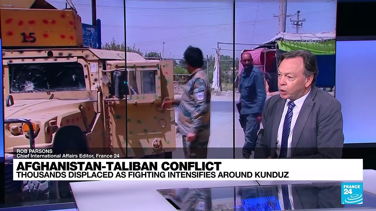 Afghanistan violence: Thousands displaced as fighting intensifies around Kunduz