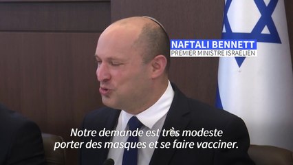 Le Premier ministre israélien Bennett appelle les jeunes à se faire vacciner contre le Covid-19