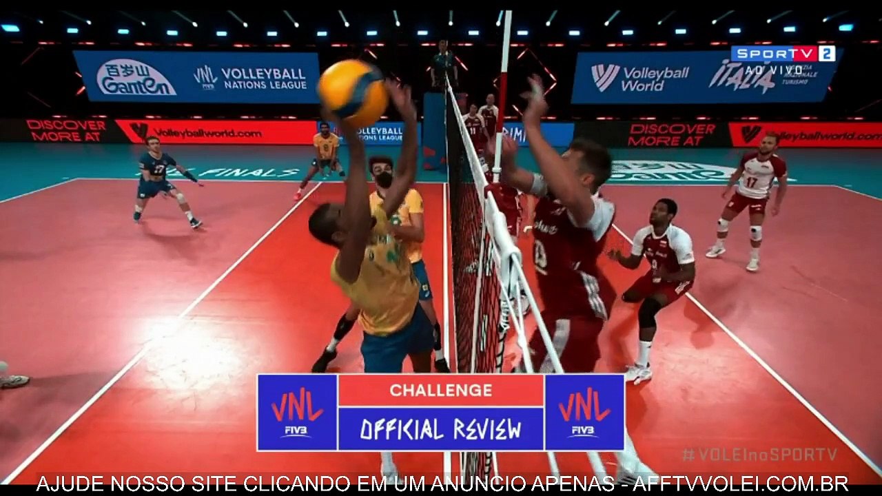 4º SET - BRA x POL - FINAL LIGA DAS NAÇÕES 2021