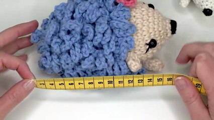 How To Crochet A Cute Hedgehog! Amigurumi Hedgehog Crochet Pattern For Beginners.