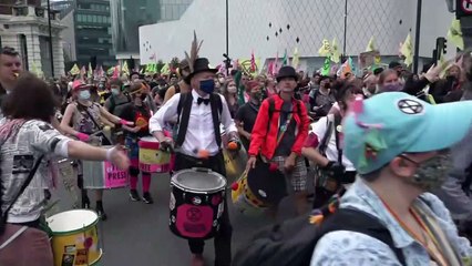Extinction Rebellion protesta pela libertade de imprensa