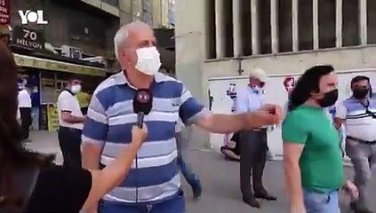 Sokak röportajında erken seçim tartışması: "Cep telefonu olmayan yok" diyen adama "Bankaya olan borçlarını da söyler misin?" yanıtı