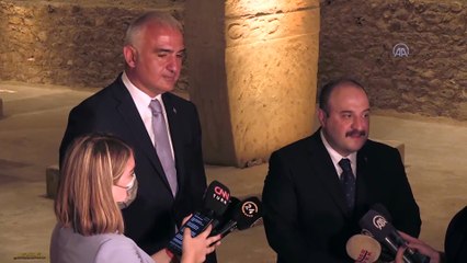 ŞANLIURFA - Bakanlar Ersoy ve Varank,  'Mezopotamya' Markası Tanıtım Programı öncesi açıklamalarda bulundu