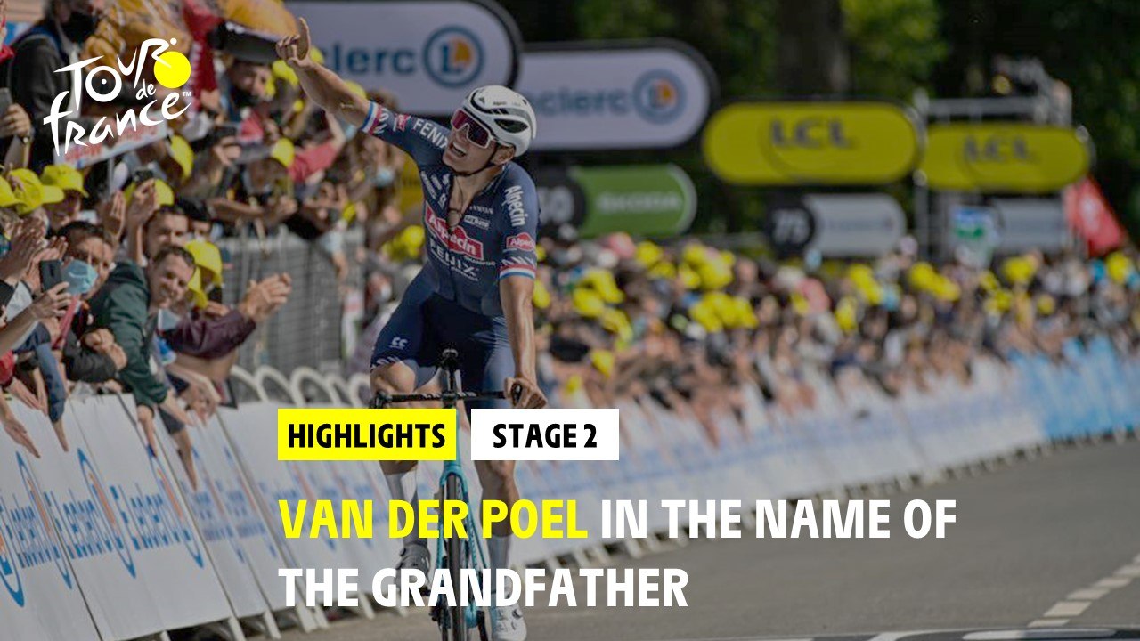 #TDF2021 - Stage 2 - Highlights