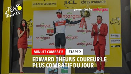 #TDF2021 - Étape 2 / Stage 2 - Antargaz most aggressive rider Minute / Minute du Combatif Antargaz