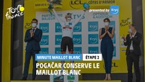 #TDF2021 - Étape 2 / Stage 2 - Krys White Jersey Minute / Minute Maillot Blanc