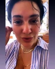 Bergüzar Korel'den bir rica " gizli gizli görüntülerimi çekmeyin"