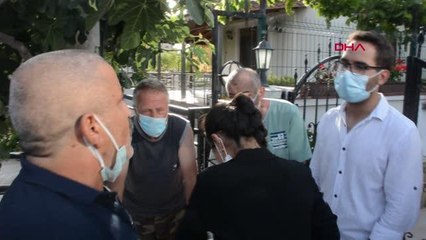 DİKİLİLİLER, PARKE TAŞI YERİNE ASAFAL DÖKÜLEN YOLA TEPKİ GÖSTERDİ