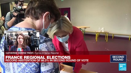 France regional elections: Right-wing incumbent Pecresse favoured in Paris region