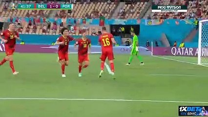 Hazard T. SUPER Goal HD - Belgium 1 - 0 Portugal
