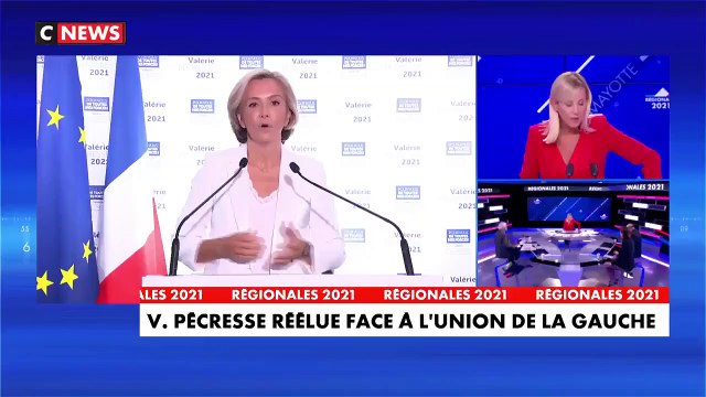 « Les Franciliens ont reconnu en moi une femme d’ordre » : la réaction de Valérie Pécresse, réélue à la tête de l'Île-de-France