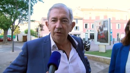 Canton de Marignane. La joie et la satisfaction du binôme Le Dissès-Guarino.