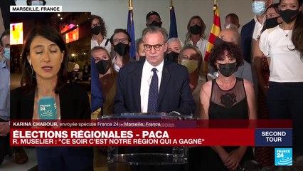 Elections régionales en France : réélu en Paca, Renaud Muselier (LR) prive le RN d'une première région