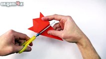 How To Make A Paper Flower - Easy Origami Flowers -  Paper Crafts