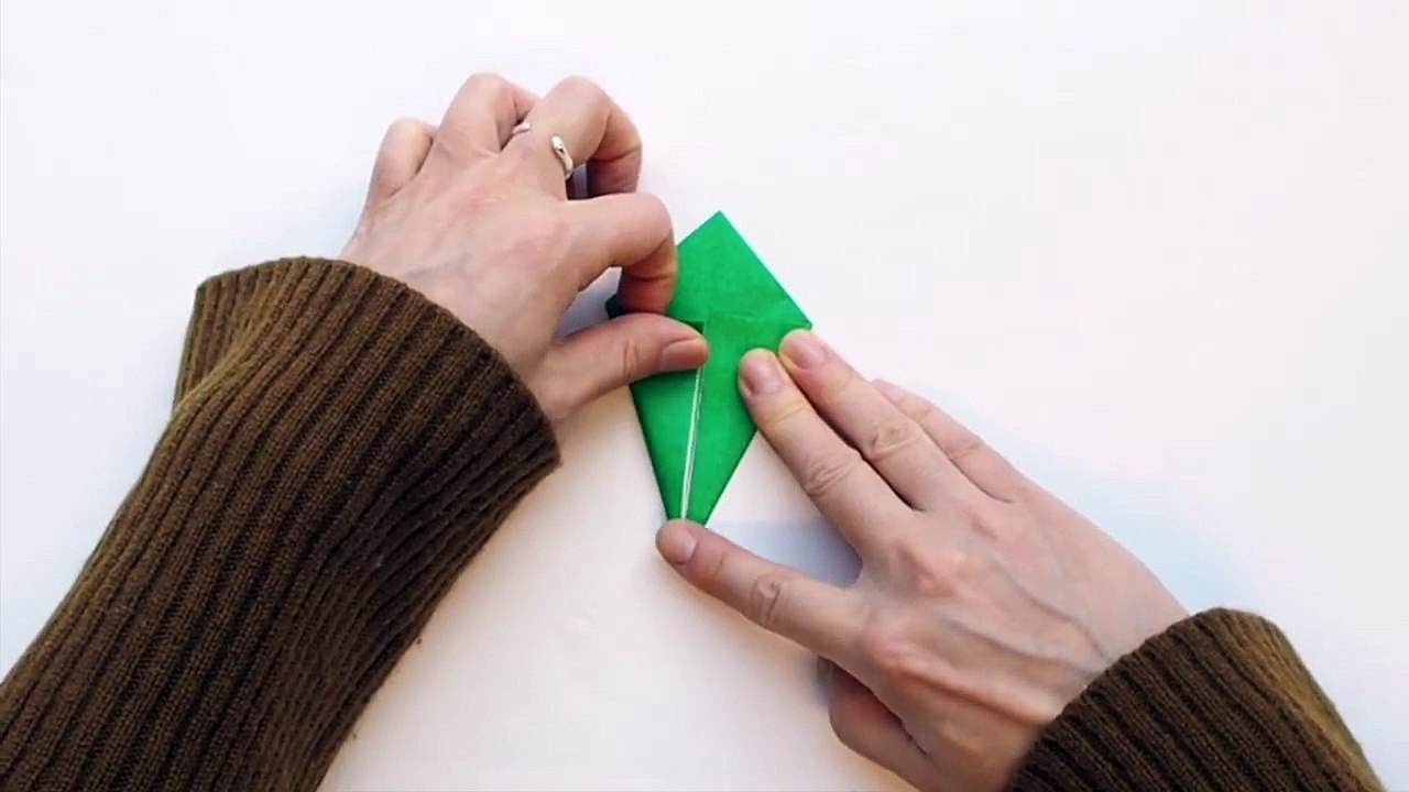 Easy Origami Angel Fish Tutorial