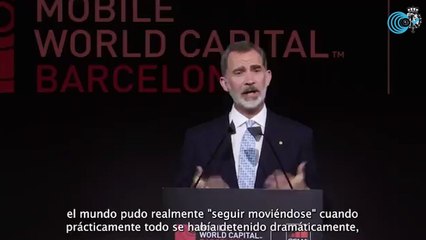 El Rey defiende el papel de Barcelona y toda España para liderar la digitalización de Europa