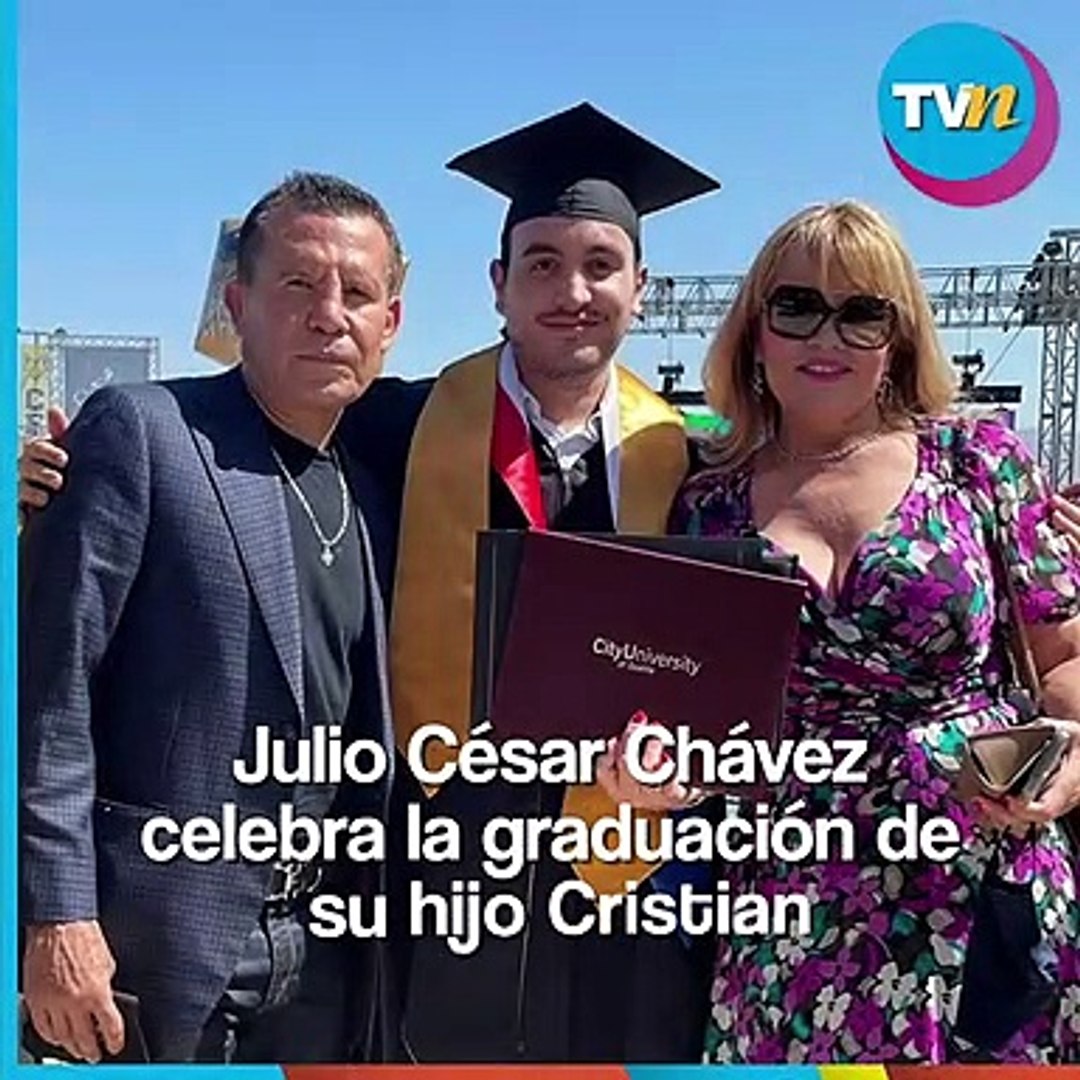 Julio César Chávez celebra la graduación de su hijo Cristian - Vídeo  Dailymotion