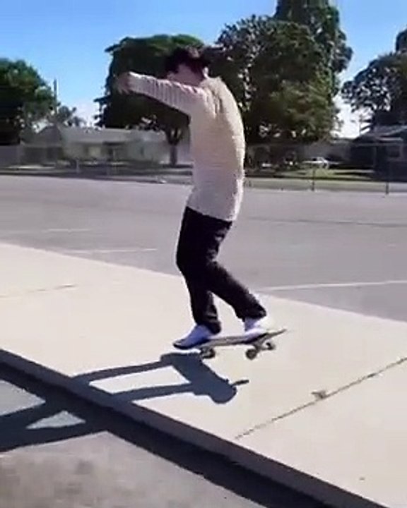 Bike Wheelies Are Okay But Skateboard Wheelies video Dailymotion