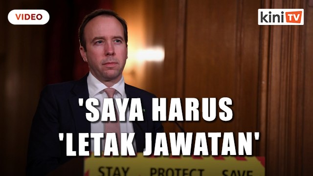 Ingkar SOP Covid-19, Menteri Kesihatan UK letak jawatan