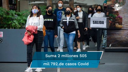 México suma 232 mil 564 muertes por Covid-19