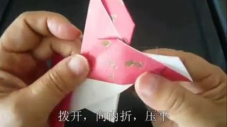 Cute Paper Heart With Bow | Easy Origami Tutorial Diy