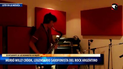 Murió Willy Crook, legendario saxofonista del rock argentino y ex integrante de los Redonditos de Ricota
