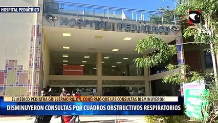 Aseguran que disminuyeron consultas por cuadros obstructivos respiratorios