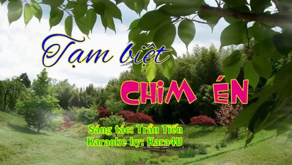 Tạm biệt chim én Karaoke - Tone nữ [Kara4U]