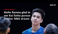 Kiefer Ravena glad to see Kai Sotto pursue similar NBA dream