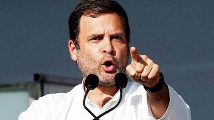 Rahul Gandhi targeted Center by sharing video of vaccination