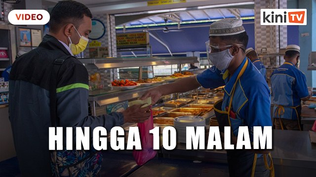 Restoran, kedai makan boleh beroperasi hingga 10 pm - Ismail