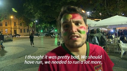 Disappointment for Portugal fans as Euro 2020 dream ends