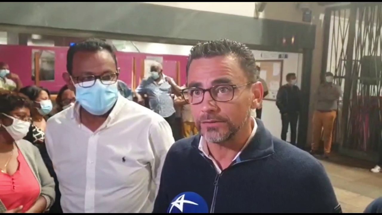 Le binôme Erudel/Langenier vainqueur au Port: "Que nous puissions parler d'une même voix" au Département (O.Hoarau)