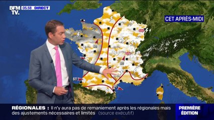 Un temps à nouveau orageux prévu sur une bonne partie du pays ce lundi