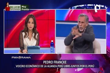 Pedro Francke: "Vamos a hacer una segunda reforma agraria"