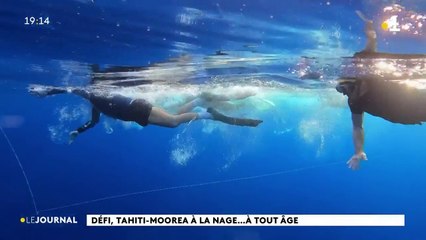 À 11, ils relient Tahiti et Moorea à la nage