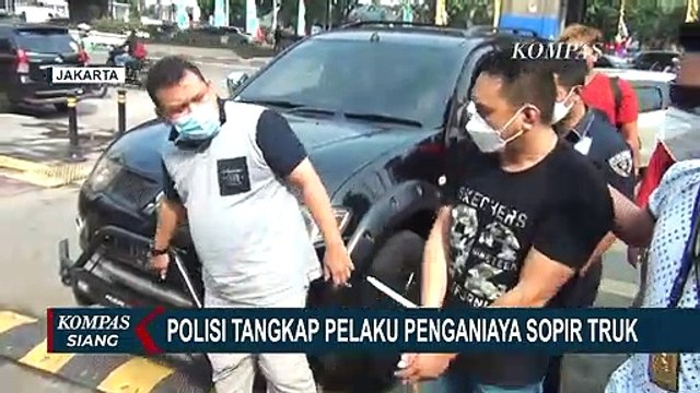 Polisi Tangkap Pengemudi Pajero Penganiaya Sopir Truk Trailer, Pelaku Sempat Kabur ke Jawa Timur