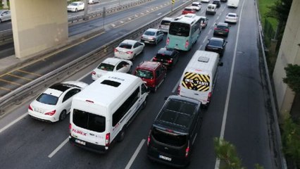Son yasağın ardından trafik durma noktasına geldi