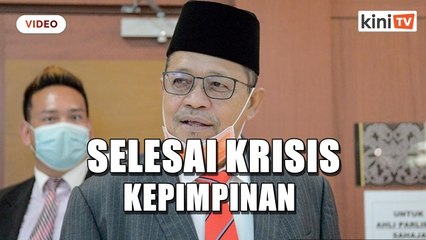 Buat pemilihan parti lebih awal, selesai krisis kepimpinan - Shahidan