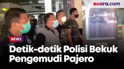 Detik-detik Penangkapan Pengemudi Mitsubishi Pajero Pelaku Penganiaya Terhadap Sopir Truk Kontainer