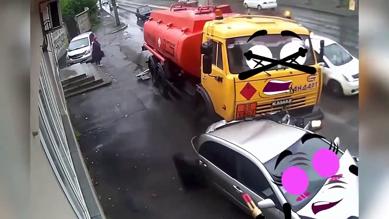 Police Car Doodle Chases Drunk Car  _ Lucky Doodles