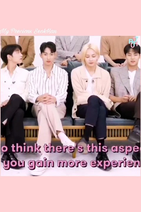 Seventeen Interview - SeokHan Cut
