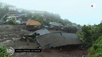 Japon : des milliers de sauveteurs à la recherche des survivants après une immense coulée de boue